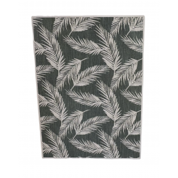 Tapis motif feuille
