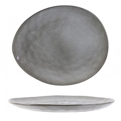 Lot 6 Assiettes "Galet" Sable